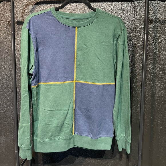Other - Patchwork Style Long Lightweight Sweater